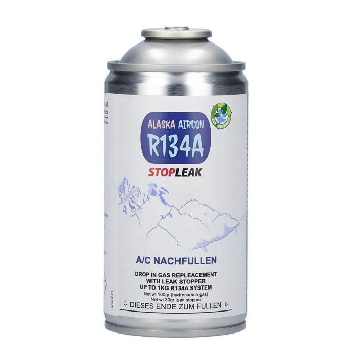 Alaska Refrigerants Bouteille de colmatant de fuites pour systèmes R134a