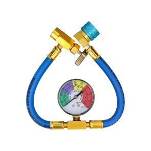 Alaska Refrigerants R1234yf tuyau et manomètre (connexion bouteille 1/2 Acme)