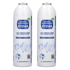 2 x Alaska Refrigerants Réfrigérant de remplacement R134a pour véhicules
