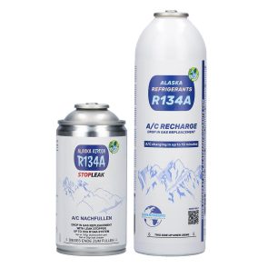 Alaska Refrigerants Réfrigérant de remplacement R134a pour véhicules + colmatant de fuites